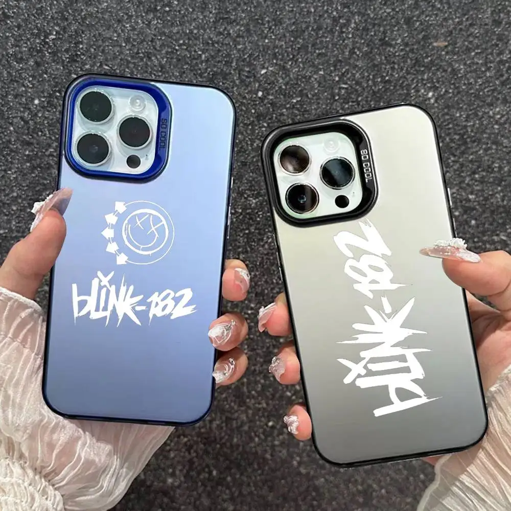 Band B-Blink-182 Phone Cases For IPhone 17 16 15 14 13 12 11 Plus Pro Max Pro Color Matte Cover