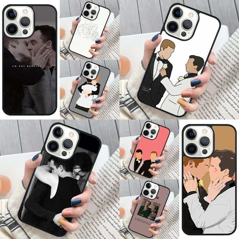 Gallavich Ian and Mickey Wedding Phone Case Cover for iPhone 16 12 mini 11 13 14 15 Pro Max SE 2020 for Apple 7 8 Plus Coque