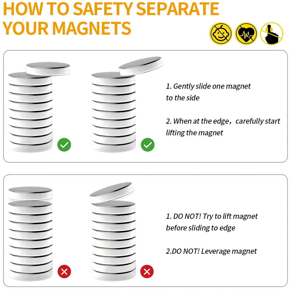 20/40/60 Pcs 8x3 Neodymium Magnet 8mm X 3mm N35 NdFeB Round Super Powerful Strong Permanent Magnetic Imanes 8*3