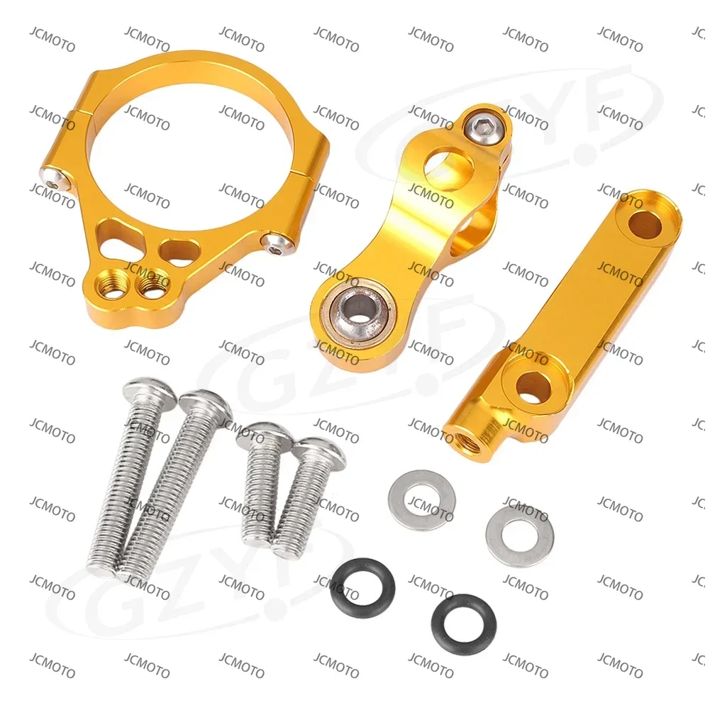 

For Kawasaki VERSYS 1000 2012-2016 Aluminum CNC Motorcycle Steering Damper Stabilizer Bracket Mounting Holder Set