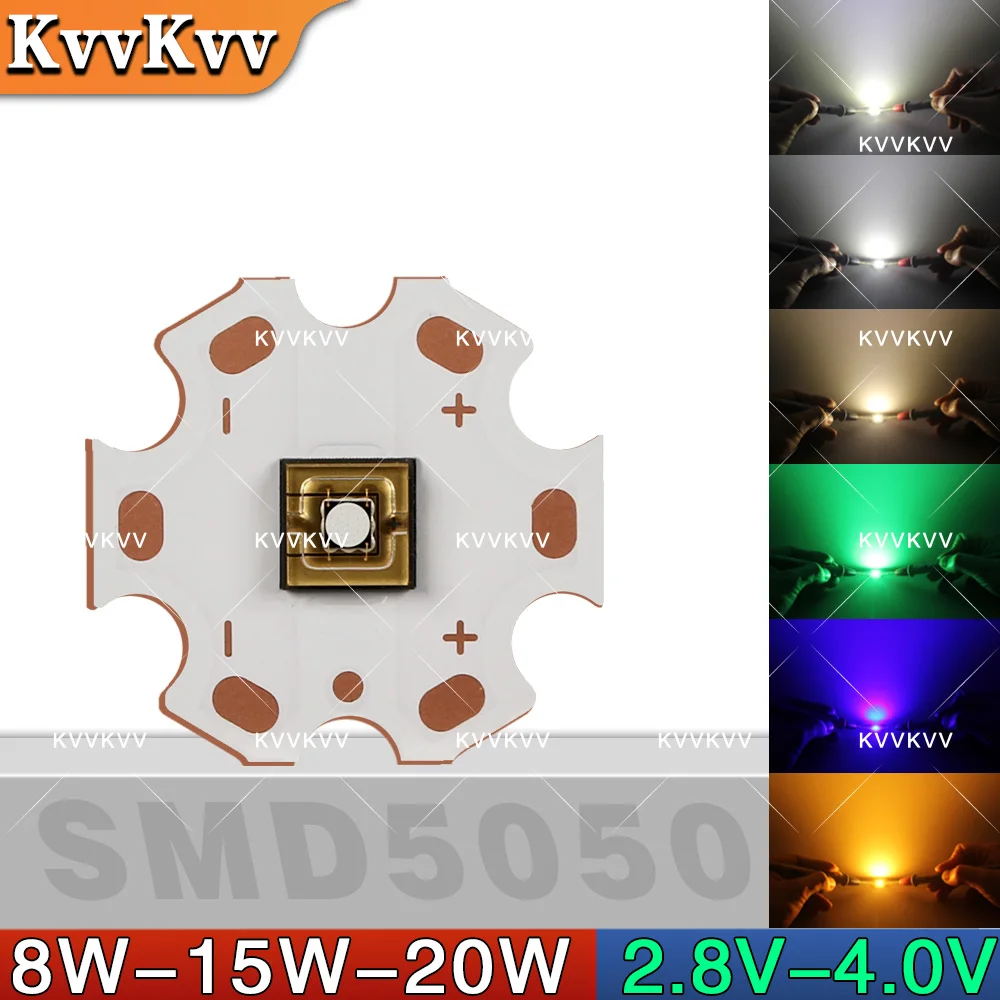 High Power Flashlights Board Accessory Bulb 20W 15W 8W LED Laser Cannon Torch Car Wiring Diode Plates Streetlights Led칩 Spare