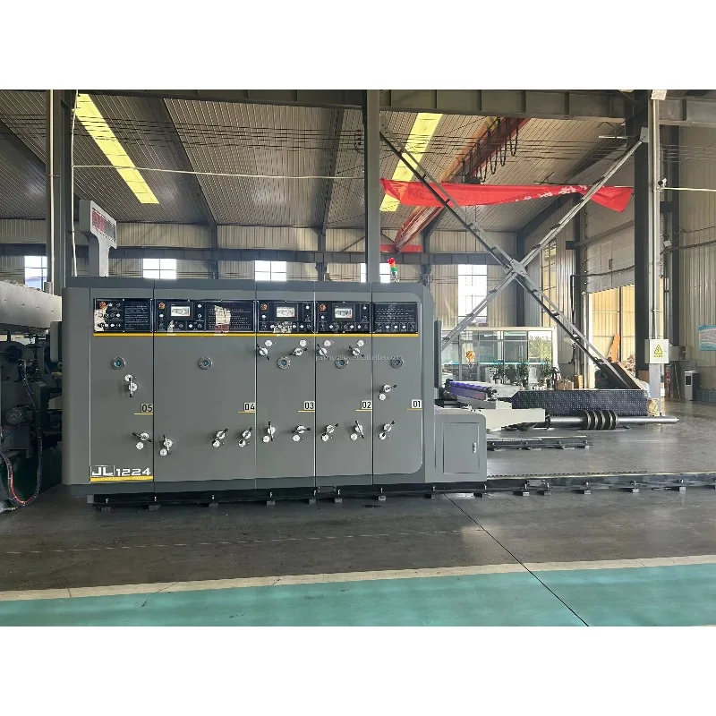 

Automatic Corrugated Carton Box Printing Slotting Die Cutting Machine Gluing Folding Machine