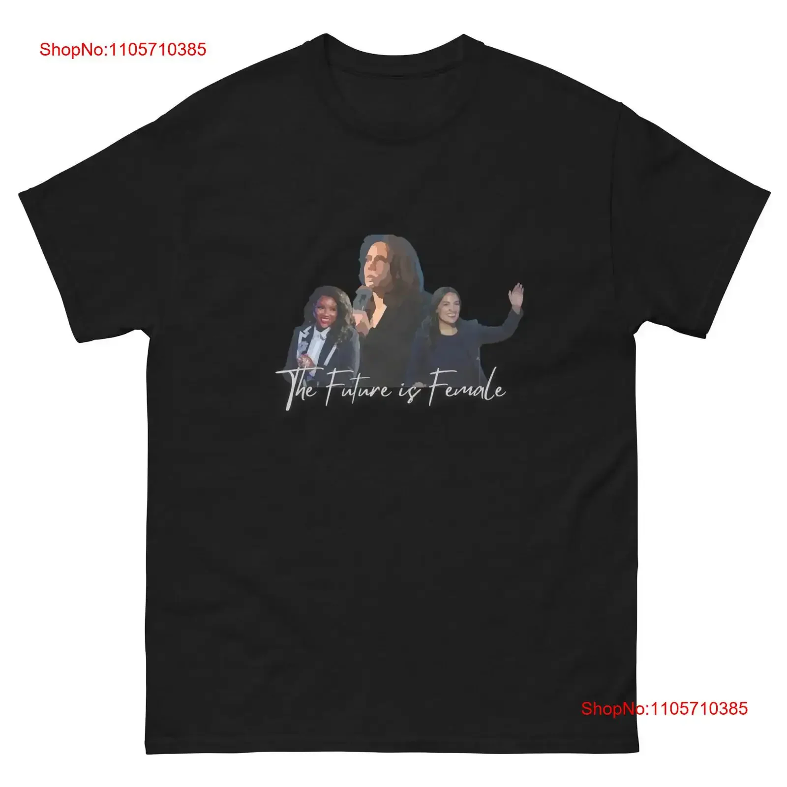 The Future is Female T Shirt Kamala Harris AOC Jasmine Crockett Election 2024 DNC vintage Washed Soft Stretched Breathable