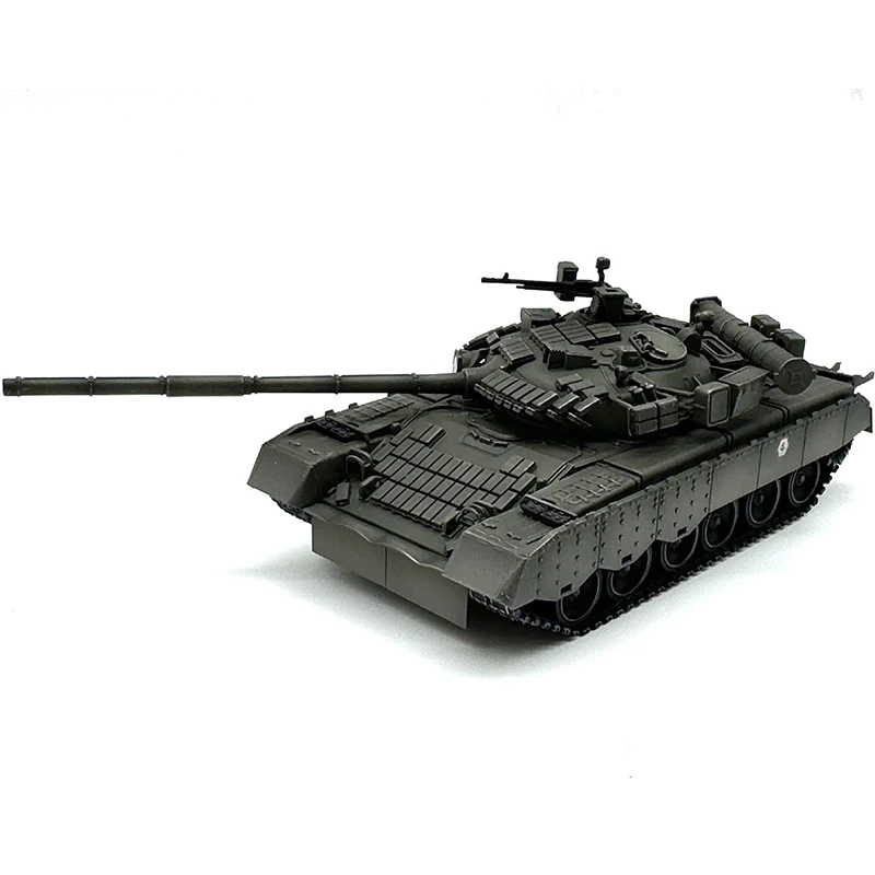 ARTISAN 1:72 Scale Plastics Russian T80 T-80BV Main Battle Tank Model Militarized Combat Track Type Classics Gifts Static Displa