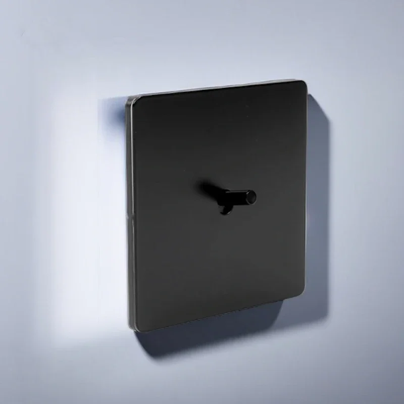 

Самостоятельное быстрое переключение из нержавеющей стали, матовая черная панель, мгновенный переключатель, настенный фотоэлементный переключатель
