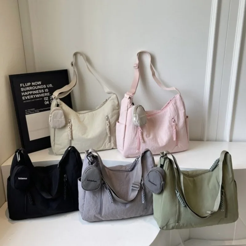 

Stylish Designer Handbag For Women Luxury Leather Crossbody Large Capacity Elegant Diaper Bag Minimalist Commuter Solid Color