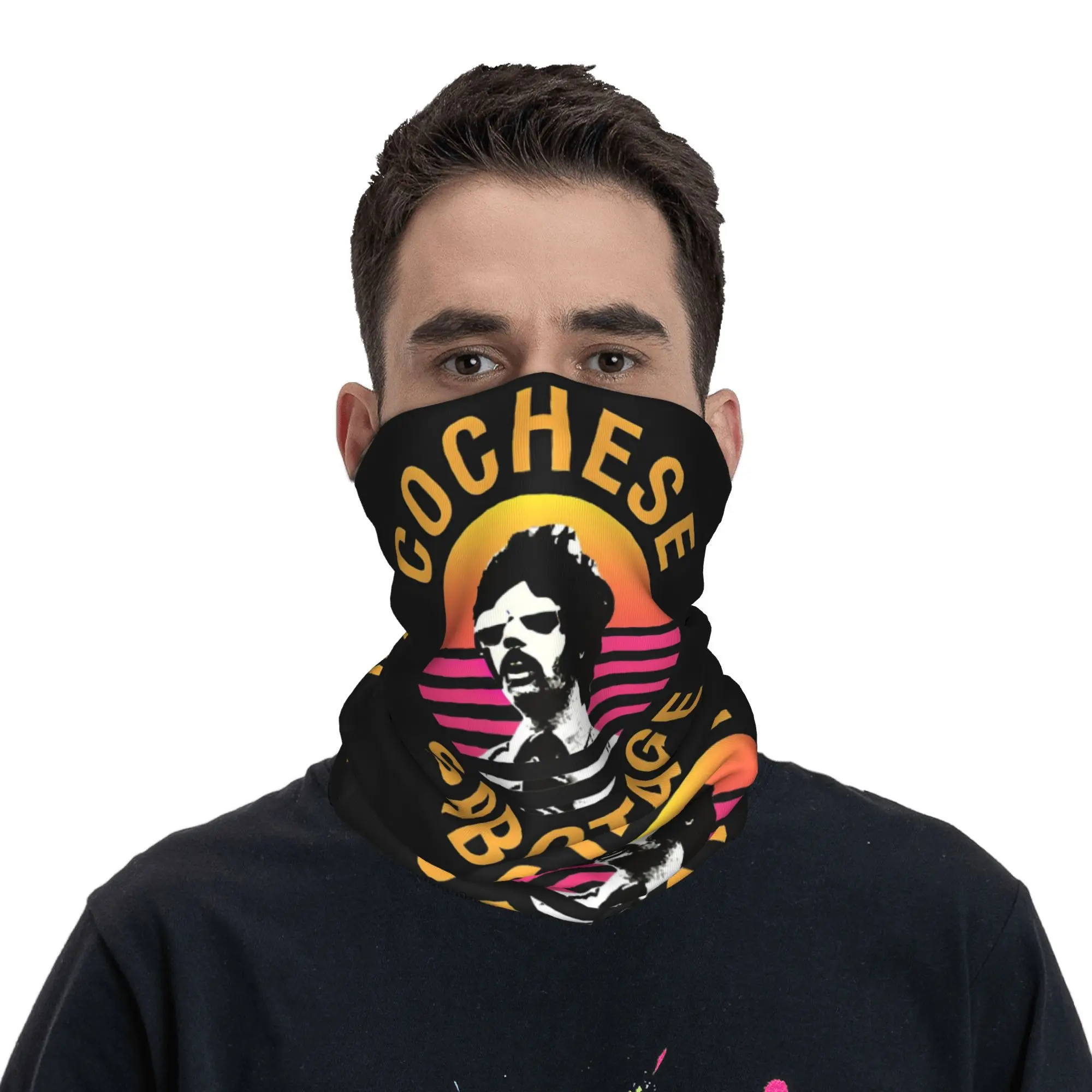 Bandana personalizada para niños de Rap Rock Sabotage Beastie, polaina para el cuello para esquiar, correr, mujeres y hombres, bufanda envolvente, diadema más cálida