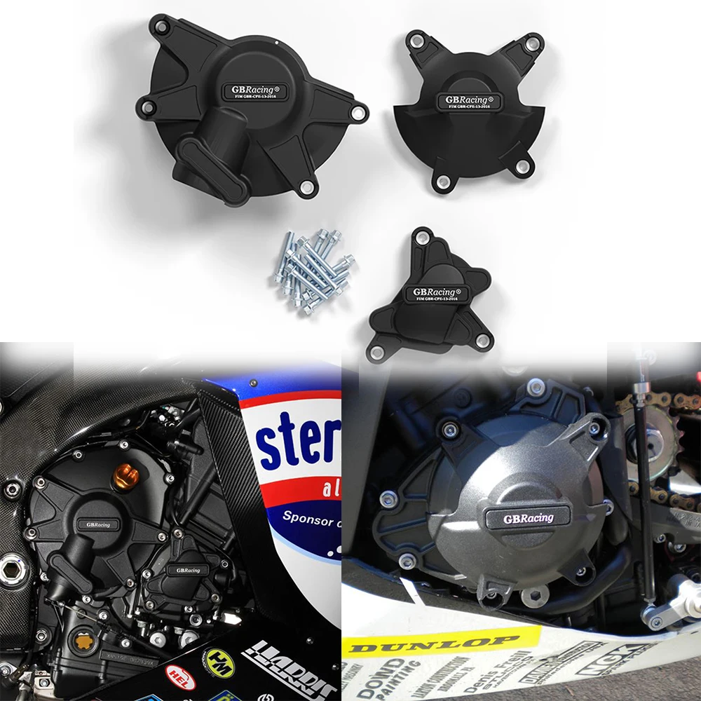 YZF-R1 Motorcycles Engine Cover For Yamaha YZF-R1 YZF R1 2009 2010 2011 2012 2013 2014 secondary enginecover set Protection