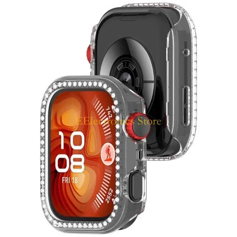 B03C Smartwatch Bezel Rings Cover Case for Watch Fit 4 Scratchproof Housing Hollow Watch Protector Case Bumper Shell
