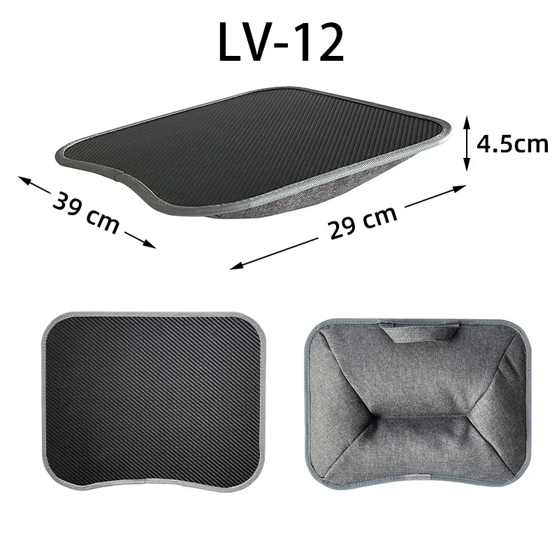 MUMUCC Multifunctional Small Laptop Desk, Foam Particles Pillow Bed Table,Writing Borad & Hard Leather Large Gaming Mouse Pad