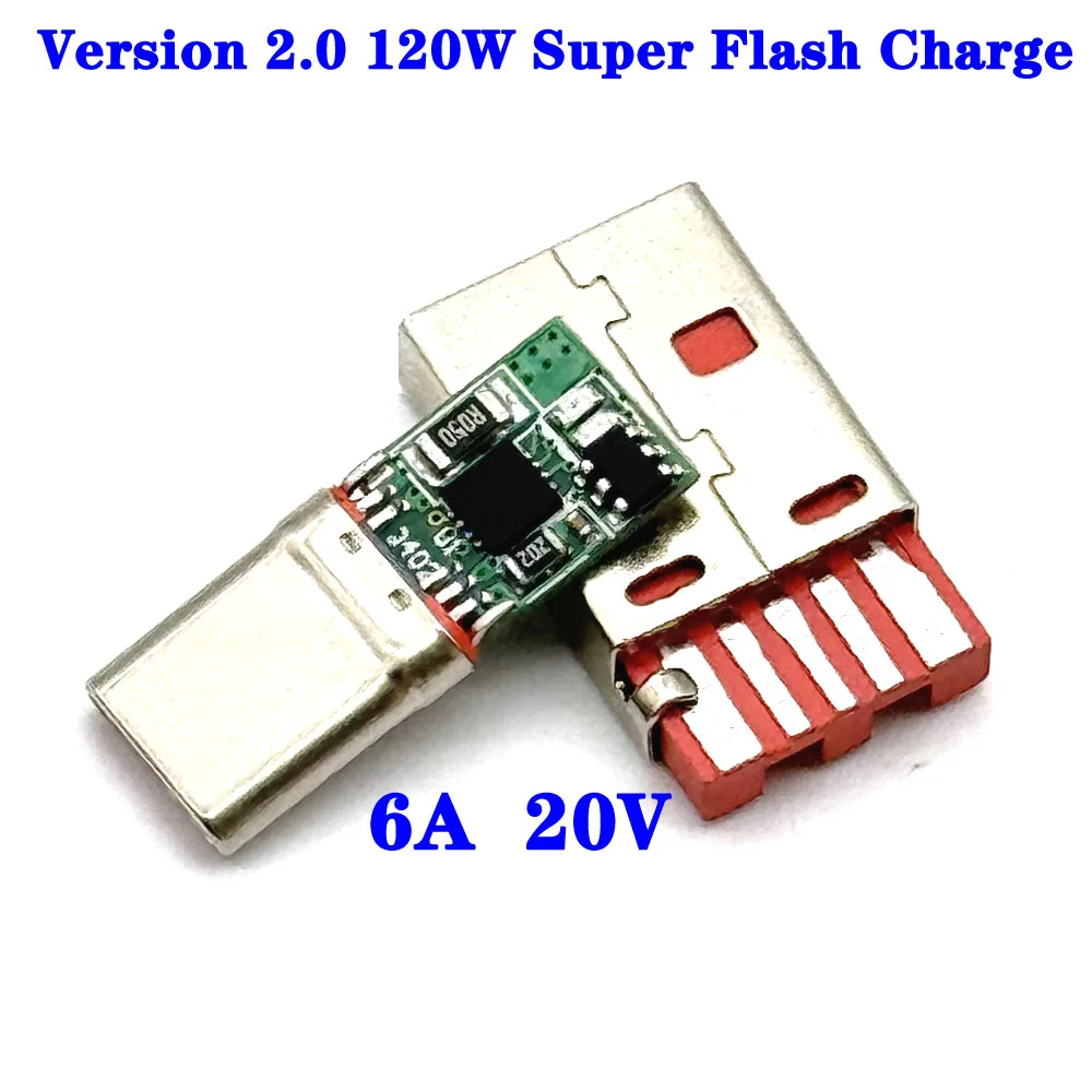 

Type C To USB A 6A 20V Adapter Micro USB Type-c Male To USB Female Charging Plugs Data Cable Accessories Repair Connector
