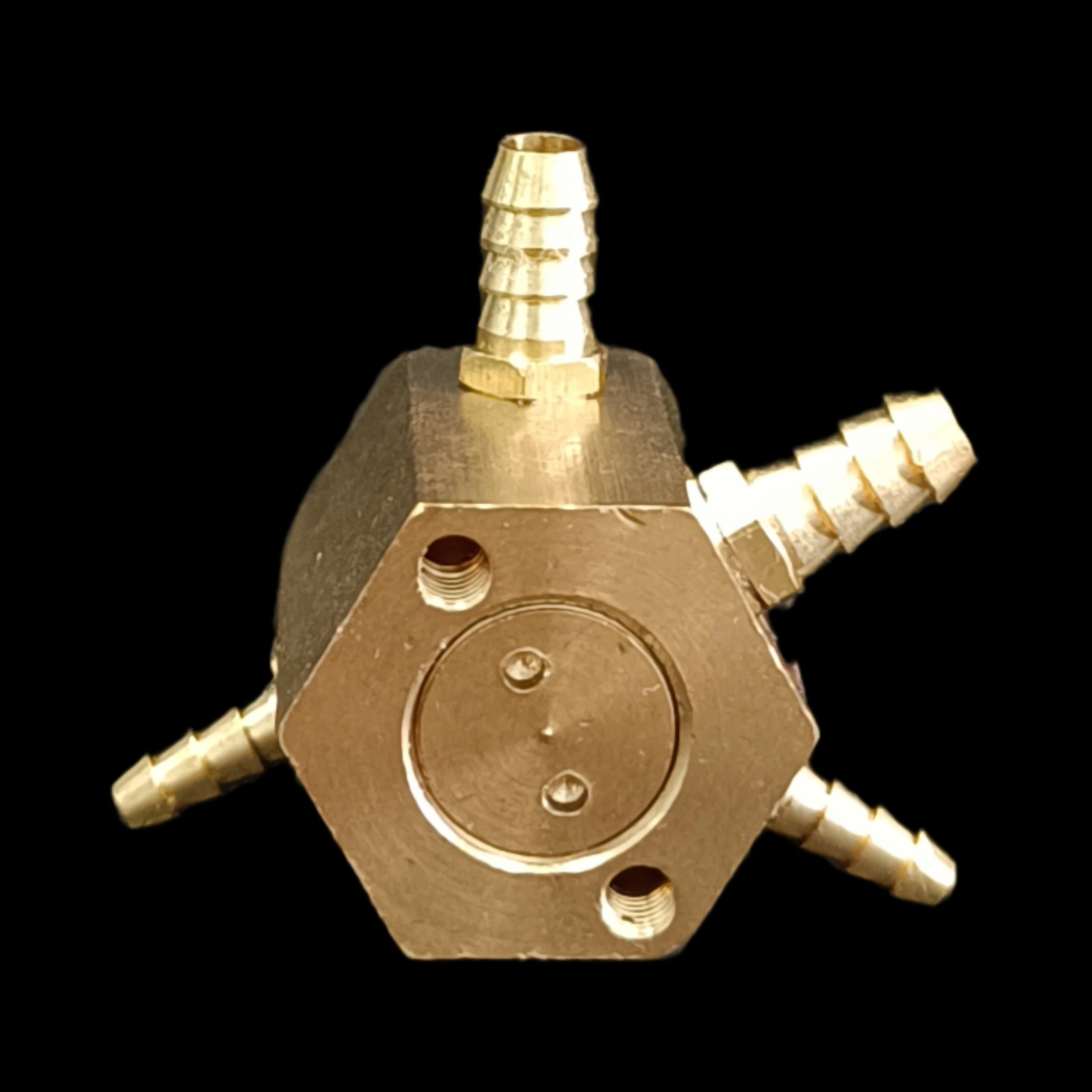 Dental 2/4 hole foot valve circular pedal swicth valve foot spool foot control switch valve tool