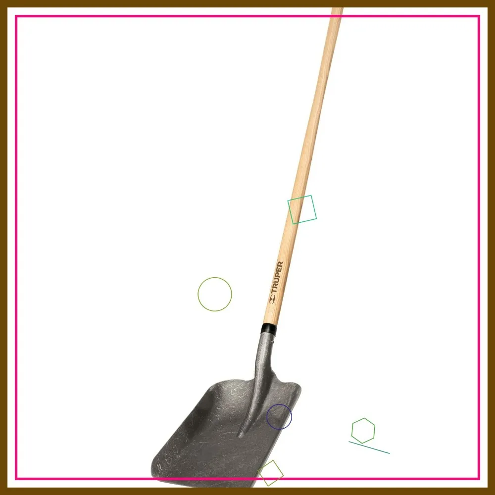 Professionelle 48-Zoll-Straßenschaufel mit Nr. 2 Klinge und langem Griff für den gewerblichen Gebrauch