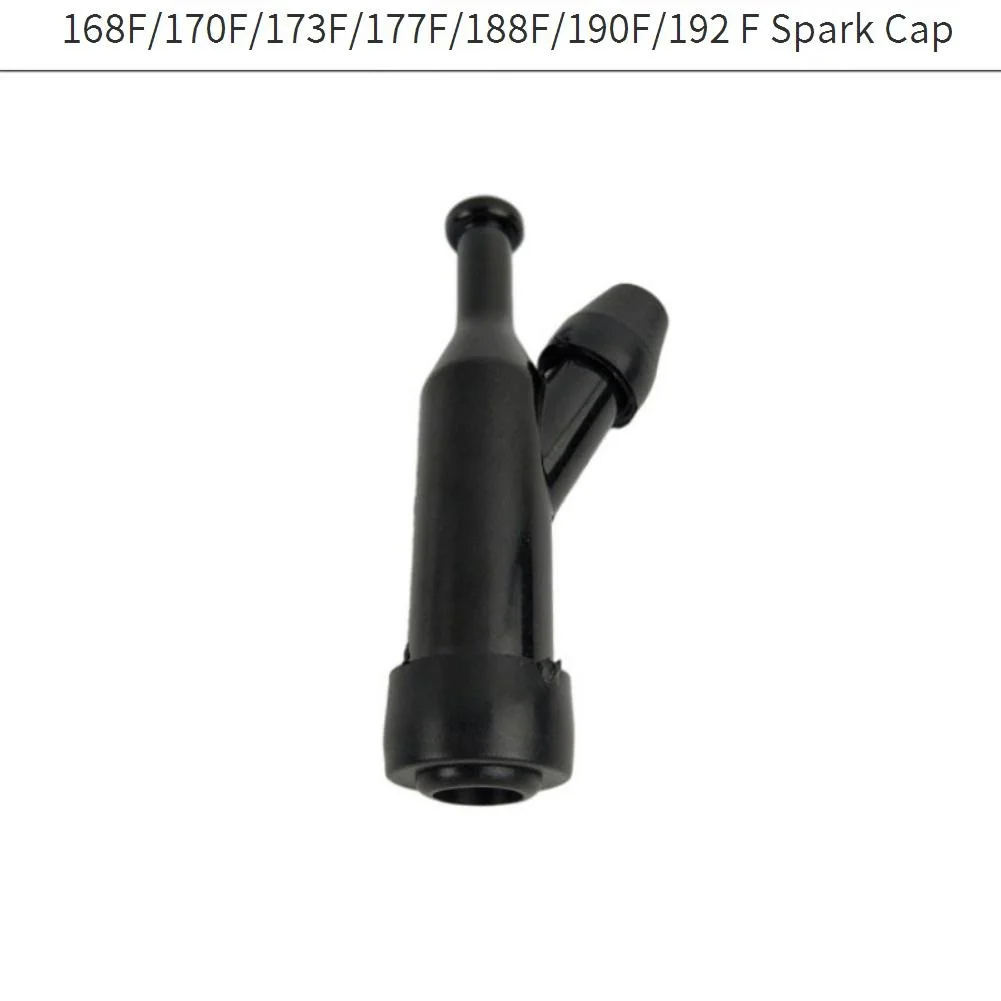 3Pcs Black Spark-Plug Boot Cap 85mm For Honda GX160/GX200/GX390 168F/192F Engine High Voltage Protection Lawn Mower Parts