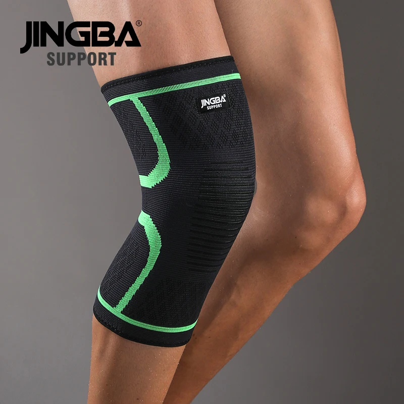 1 Pc Elastic Breathable Compression Knee Support Sleeve for Basketball Running Cycling