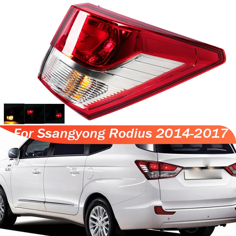 

Car Rear Tail Light Brake Lamp For Ssangyong Rodius 2014 2015 2016 2017 Turn Signal Light Warning Headlight Taillight Assembly