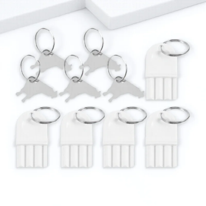 

2Sets Paper Towel Dispenser Keys Metal Compatible with Multiple Dispensers Convenient Unjamming Tool Paper Towel Key