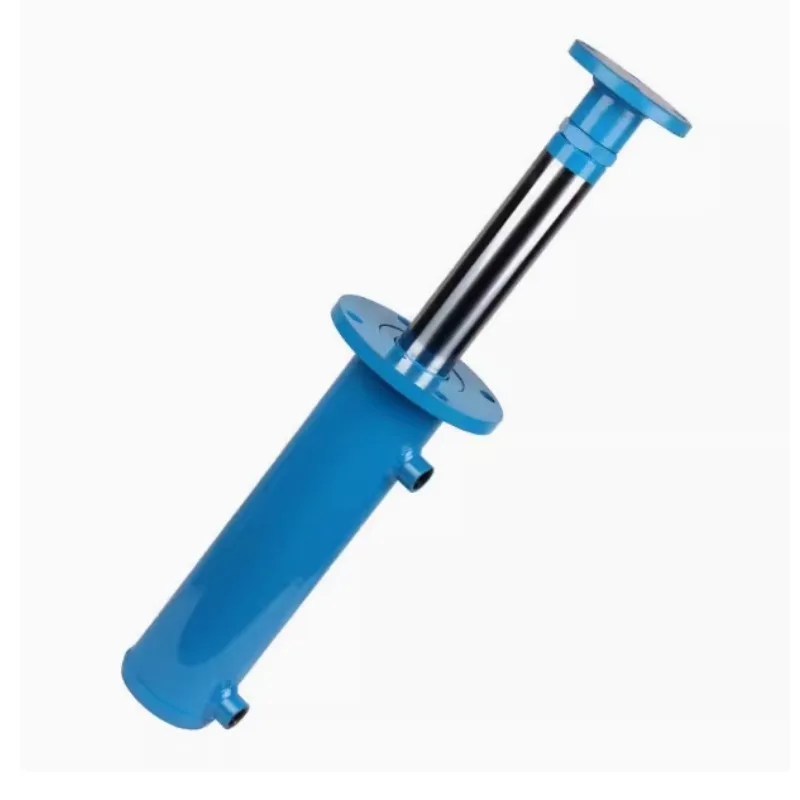 Suitable for 8-ton Flange Hydraulic Cylinder Hydraulic Cylinder Two-way Telescopic Firewood Splitting and Packing Outriggers
