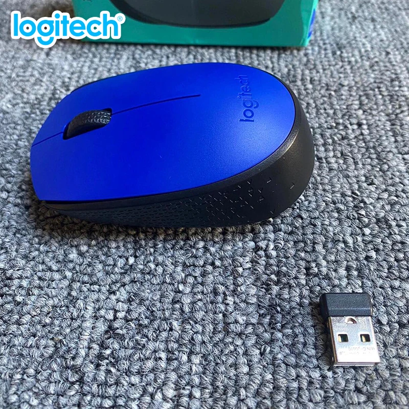 لوجيتك M170 ماوس لاسلكي للكمبيوتر المحمول USB مكتب المنزل