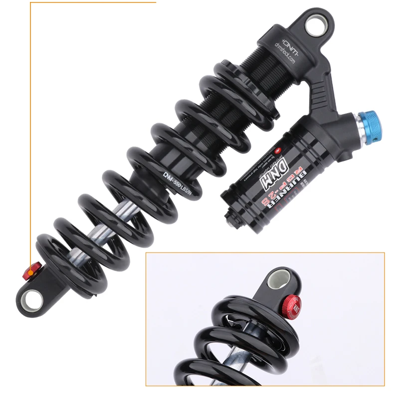 AliExpress NONE DNM RCP2S Rear Shock Absorber 550LBS Spring Soft Tail 190mm/200mm/210mm/220mm/240mm/265mm For AM/FR/DH/MTB Bicycle Rear Shock