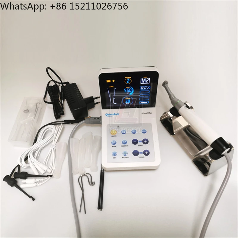 Endo motor com localizador apical r-smart plus/dispositivo de tratamento endodontia alternativo 5 modos