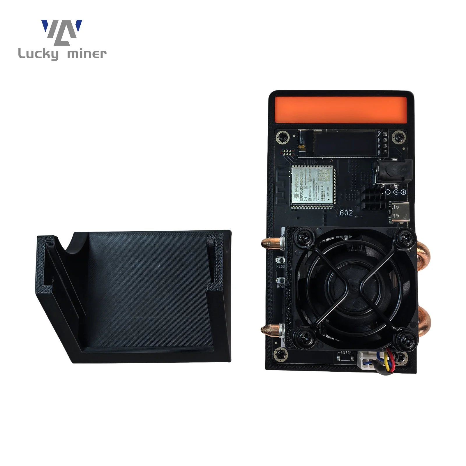 2026 Upgrade Silent  Gamma 602 1.8TH/s Bitcoin Miner 35W Low Power SHA256 ASIC BTC Home Mining Machine