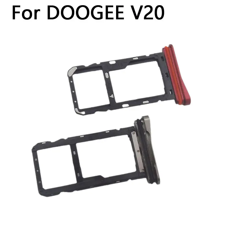 

Новый оригинальный держатель лотка для SIM-карты DOOGEE V20, держатель лотка для SIM-карты, адаптер для слота для карт, аксессуары для смартфона Doogee V20