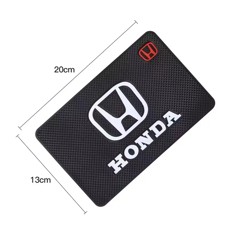 Car Anti-Slip Mat Dashboard Sticky Pad Non-slip Mat Holder For Mugen Power Honda Civic Accord CRV Hrv Jazz accessories