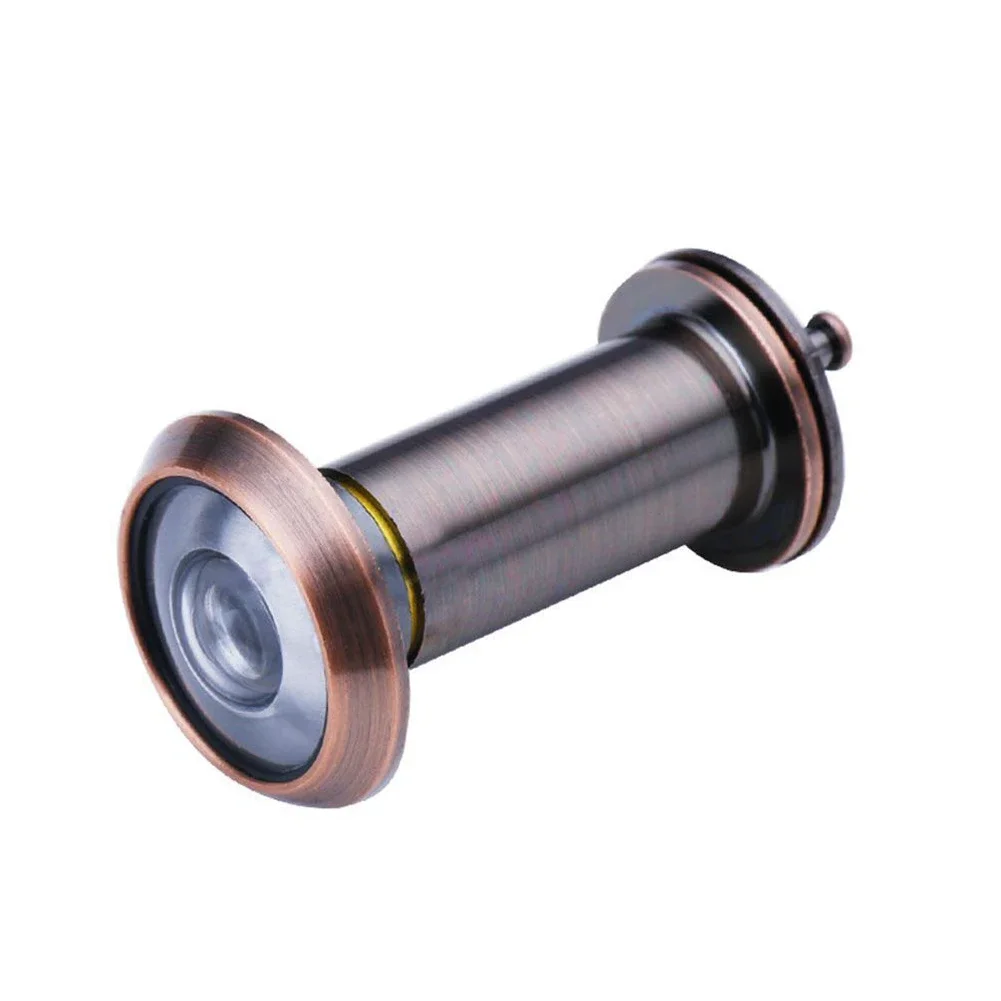 220° Door Viewer HD Glass Lens Wide Angle Peephole Security Invisible Door Adjustable Glass Lens For Furniture Hardware Tools