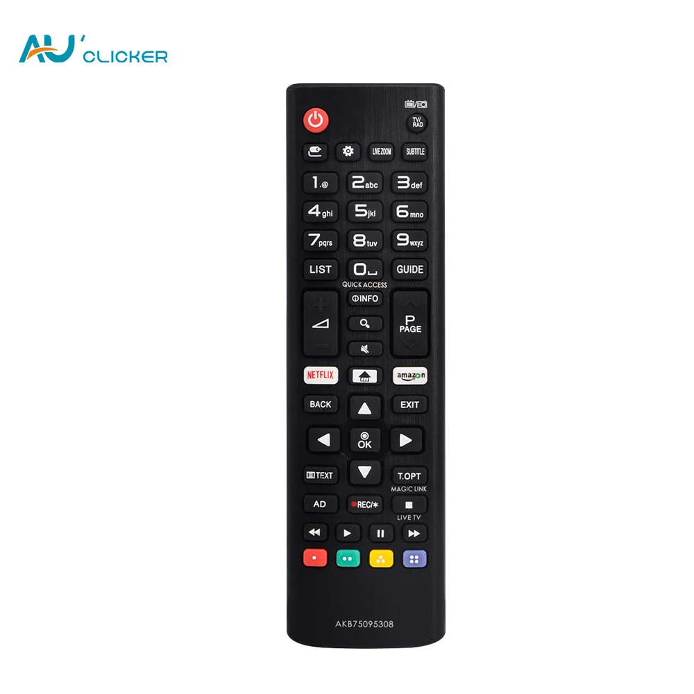 Controle remoto universal para AKB 75095308   Modelos LCD LED 3D HDTV Smart TV AKB 75095308   AKB 75375604   AKB 74915305