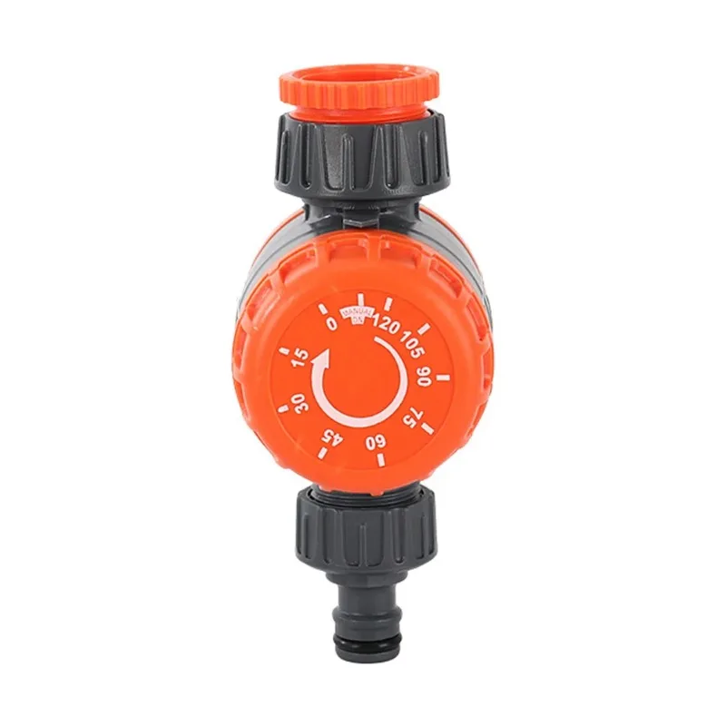 Knob-Operated Automatic Watering Timer – Easy-Setup Garden Hose Irrigation Controller with Adjustable Watering Schedules