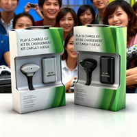 Rechargeable Battery with Charging Cable for Xbox 360 Wireless Game Controller Replacement 4800mAh Battery Gamepad