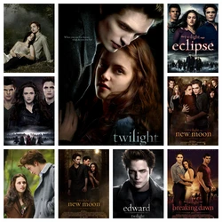 The Twilight Saga Movie Diamond Painting Classic Film Actors Robert Pattinson Cross Stitch Embroidery Picture Mosaic Home Decor