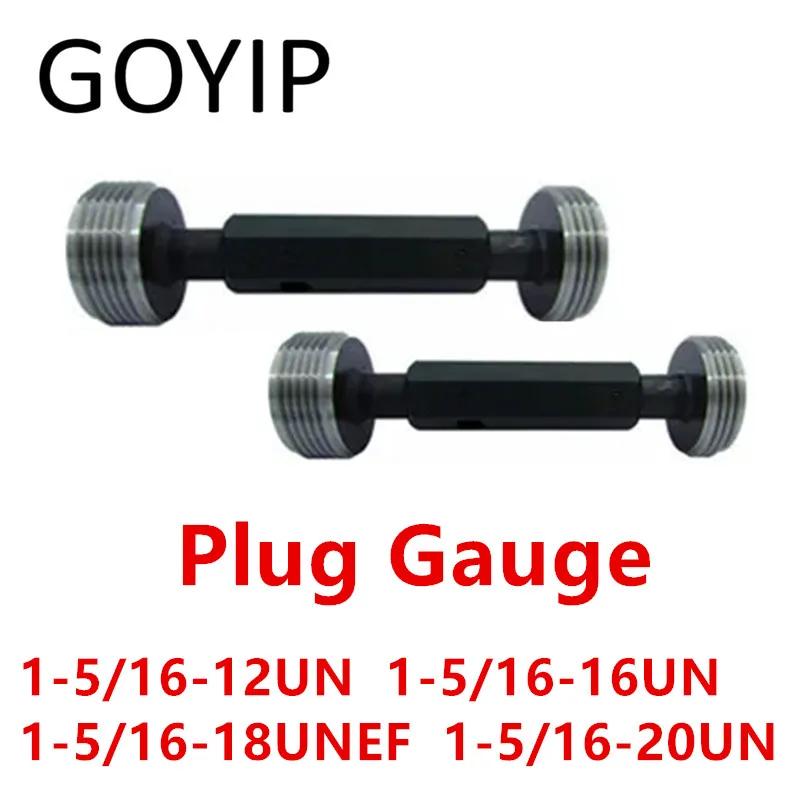 

1-5/16-12 1-5/16-16 1-5/16-18 1-5/16-20 UN UNEF 2B American System Plug Gauge GO And NOGO Gage