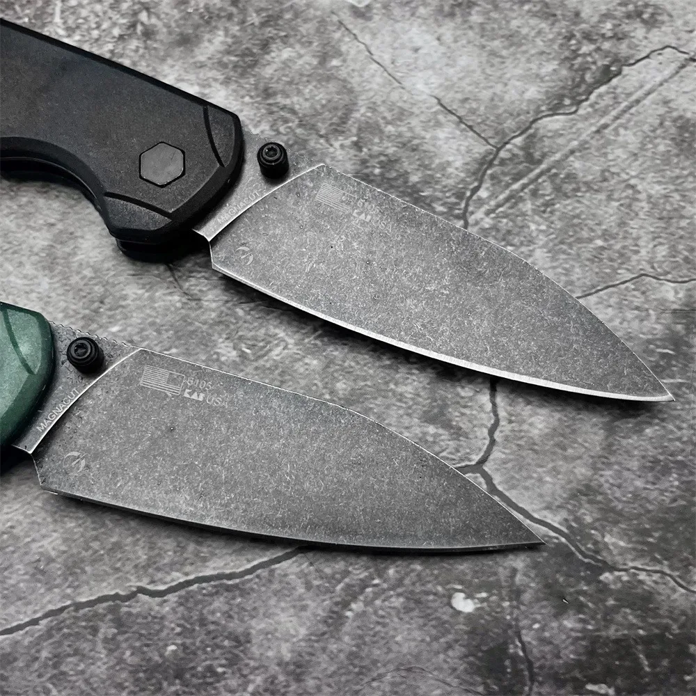 KS 6105 سكين صيد 8Cr13Mov شفرة فولاذية ألياف النايلون مقبض أدوات تكتيكية لحفظ الحياة لمغامرة التخييم في الهواء الطلق