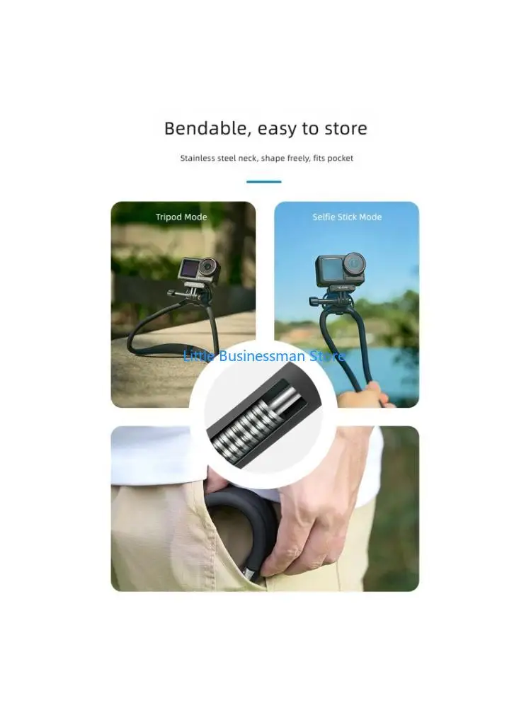 Camera Neck Holder with Change Joint for Action 6 5 4 Outdoor Recording M76A