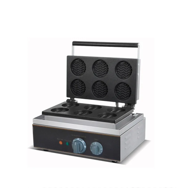 

Six-grid tart machine Waffle stove Commercial electric heating Entrepreneurship stall Snack equipment Scone machine