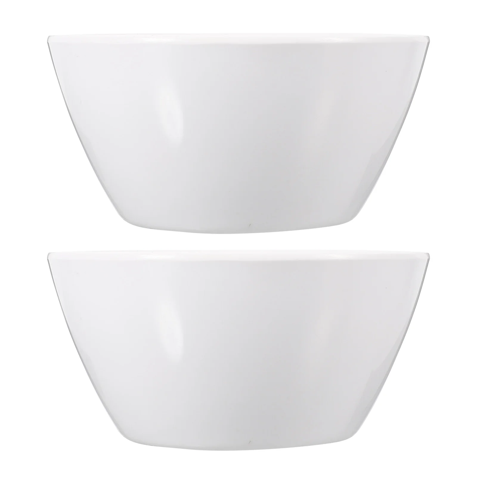 

2 Pcs Mixed Rice Bowls Dinnerware Small Serving Chinese Style Melamine Soup Fruit