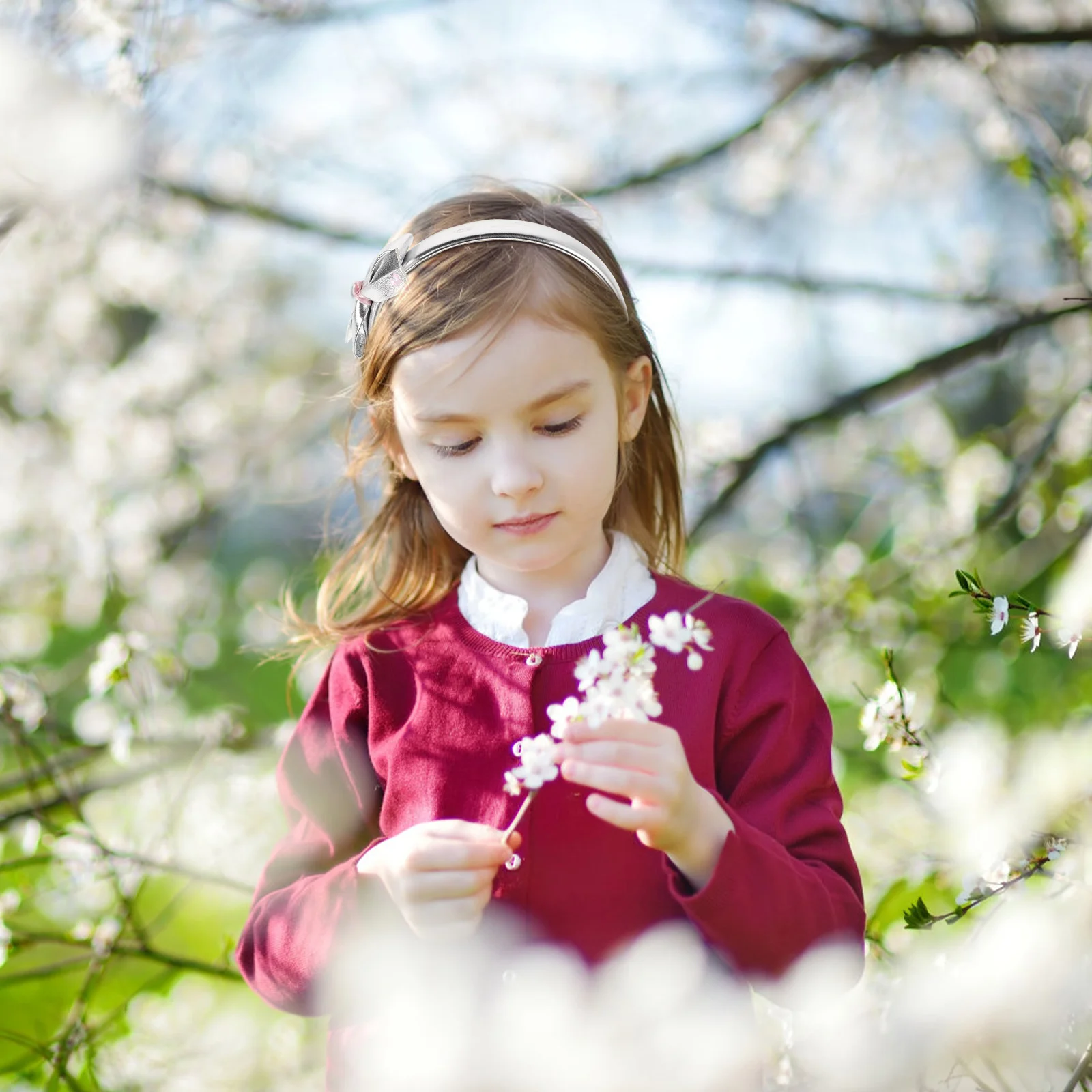 

PU Bow Headband for Toddler Girls Stylish Soft Comfortable Baby Bow Hairband Baby Girl Bows Hair Accessories Headband Bows