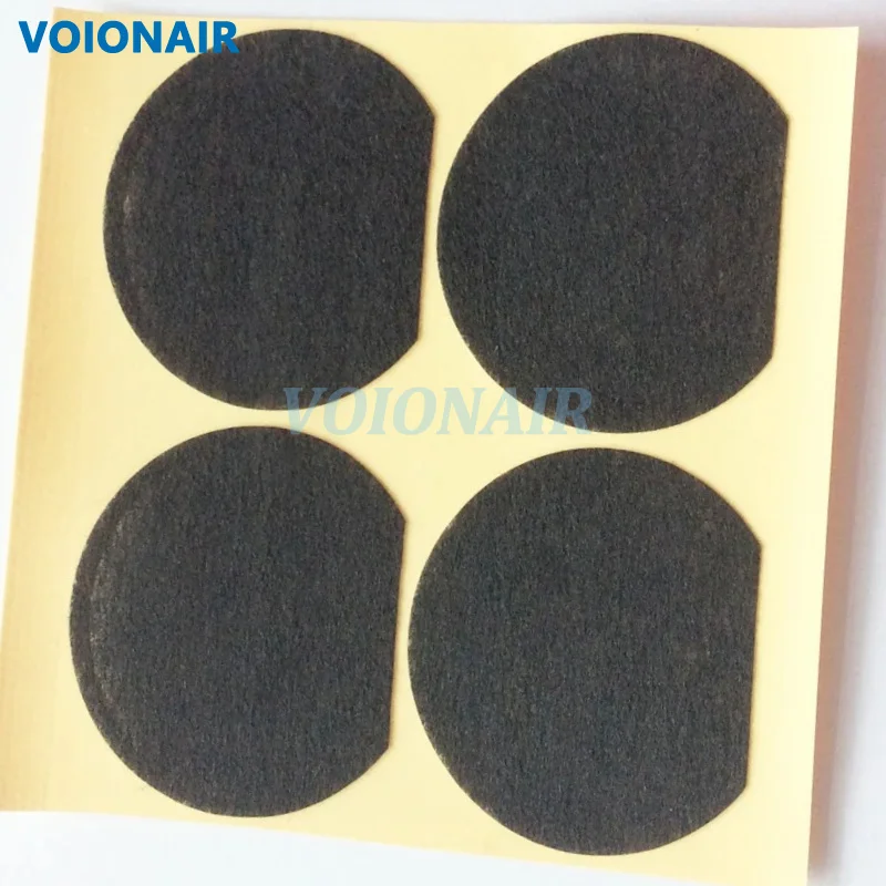 VOIONAIR 100pcs Black Speaker Sponge For  GP338 EP450 GP340 PRO5150 HT1250 Two Way Radio