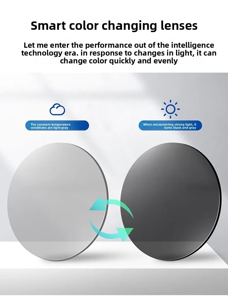 Intelligent Bluetooth Glasses GS12 Retro Punk Metal Double-Rail Magnetic Outdoor Color-Changing Lenses
