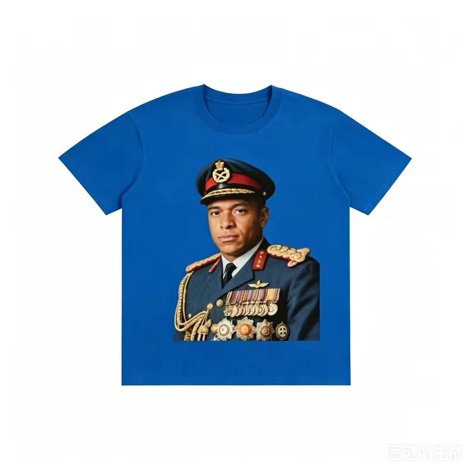 2026 Dictador Kylian Mbappé Meme Grafik T-Shirt – Fußballteam-Match-Trikot mit Champion-Grafik – Y2K Herrenmode-Kleidung – Detail 17