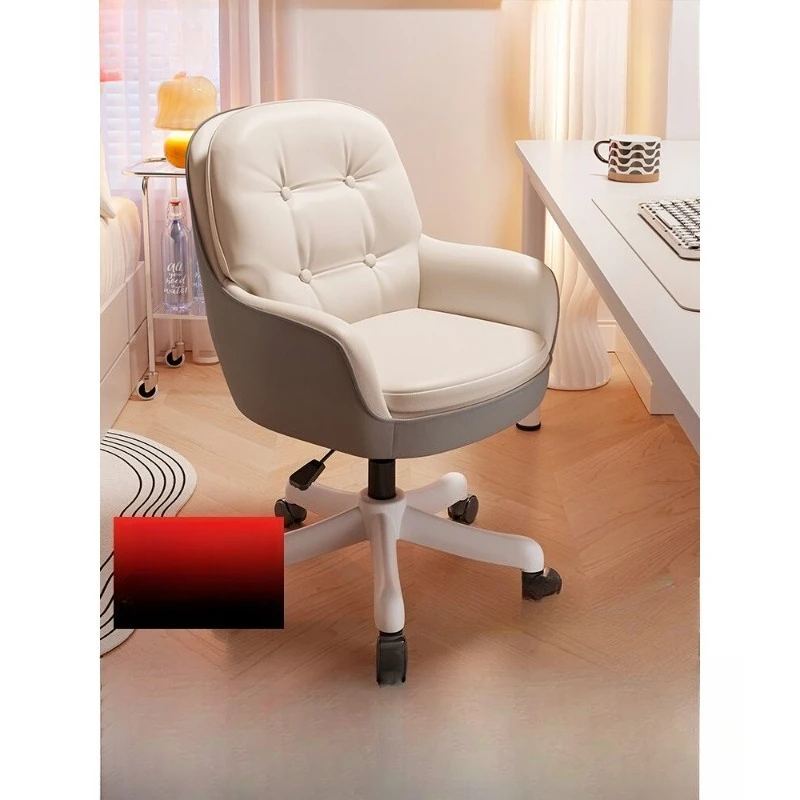

Chair Home Comfortable Sedentary Girls Bedroom Makeup Chair Backrest Desk Study Office Chair