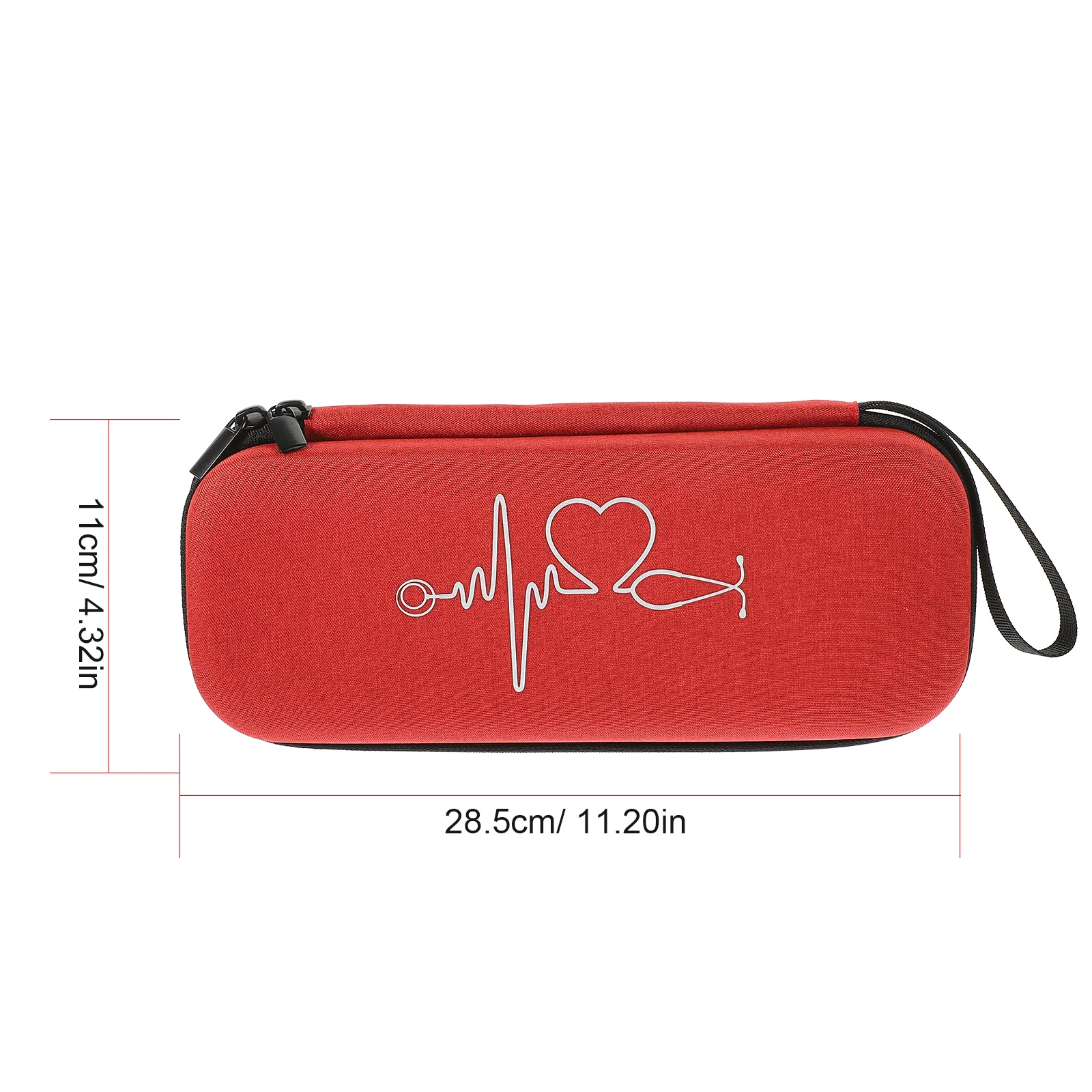 Brackets Portable Stethoscope Case Pearlescent Storage Bag for Pouch Purple Student