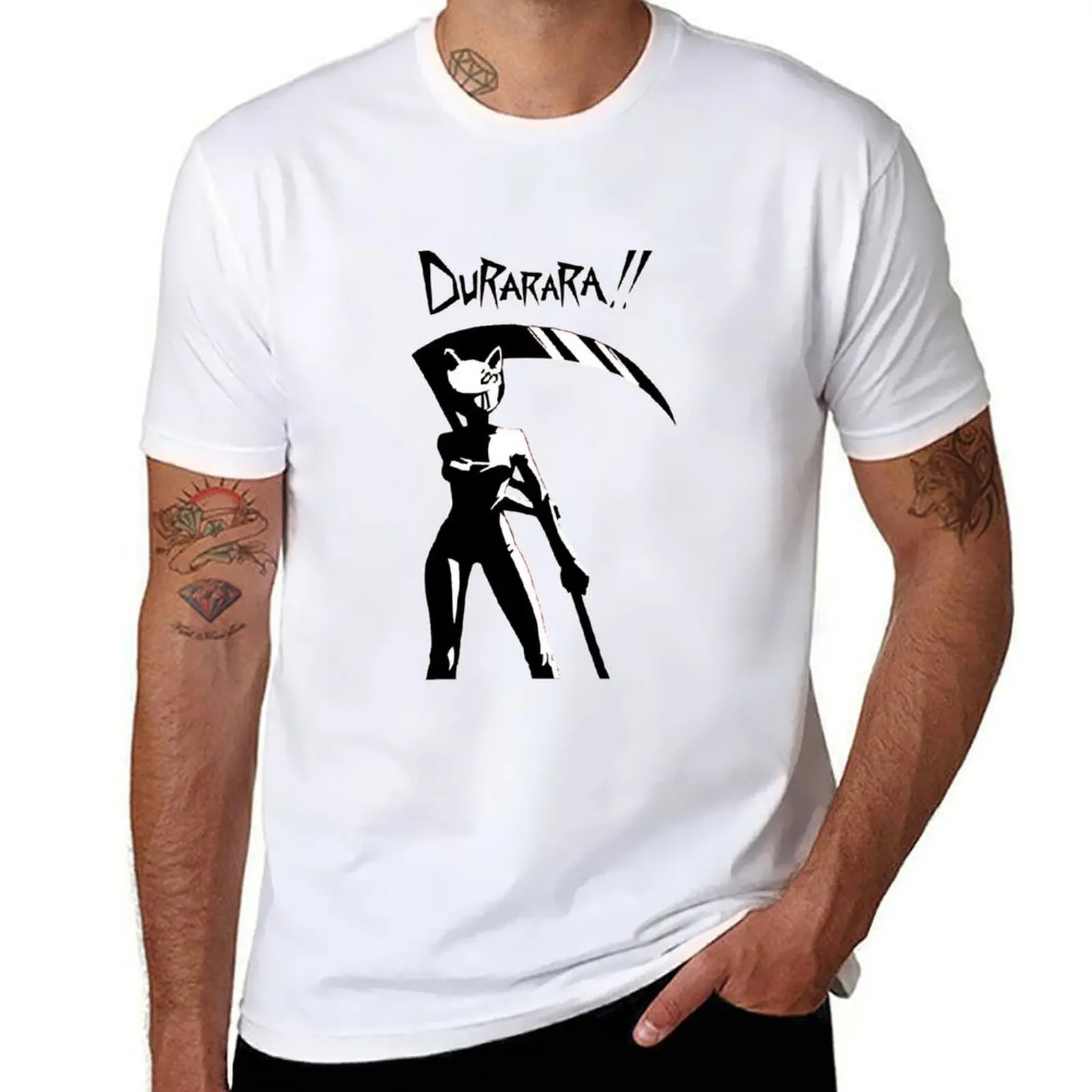 

Music Vintage Retro Durarara Celty Gifts For Everyone T-Shirt cotton t shirts man 100% t shirts for man graphic tees T-Shirt