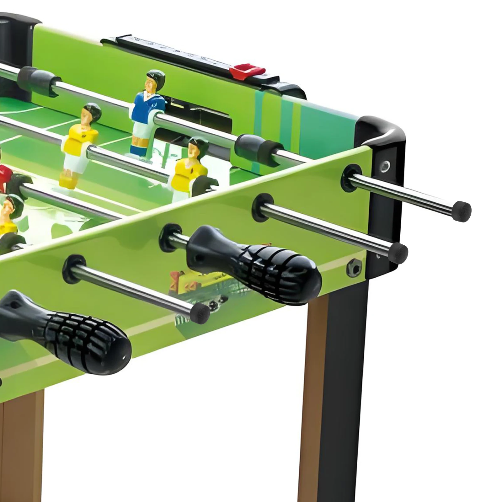 

12pcs Foosball Table Rod End Caps Sturdy Plastic Replacement Covers For Tabletop Soccer Accessories Durable Protective Caps