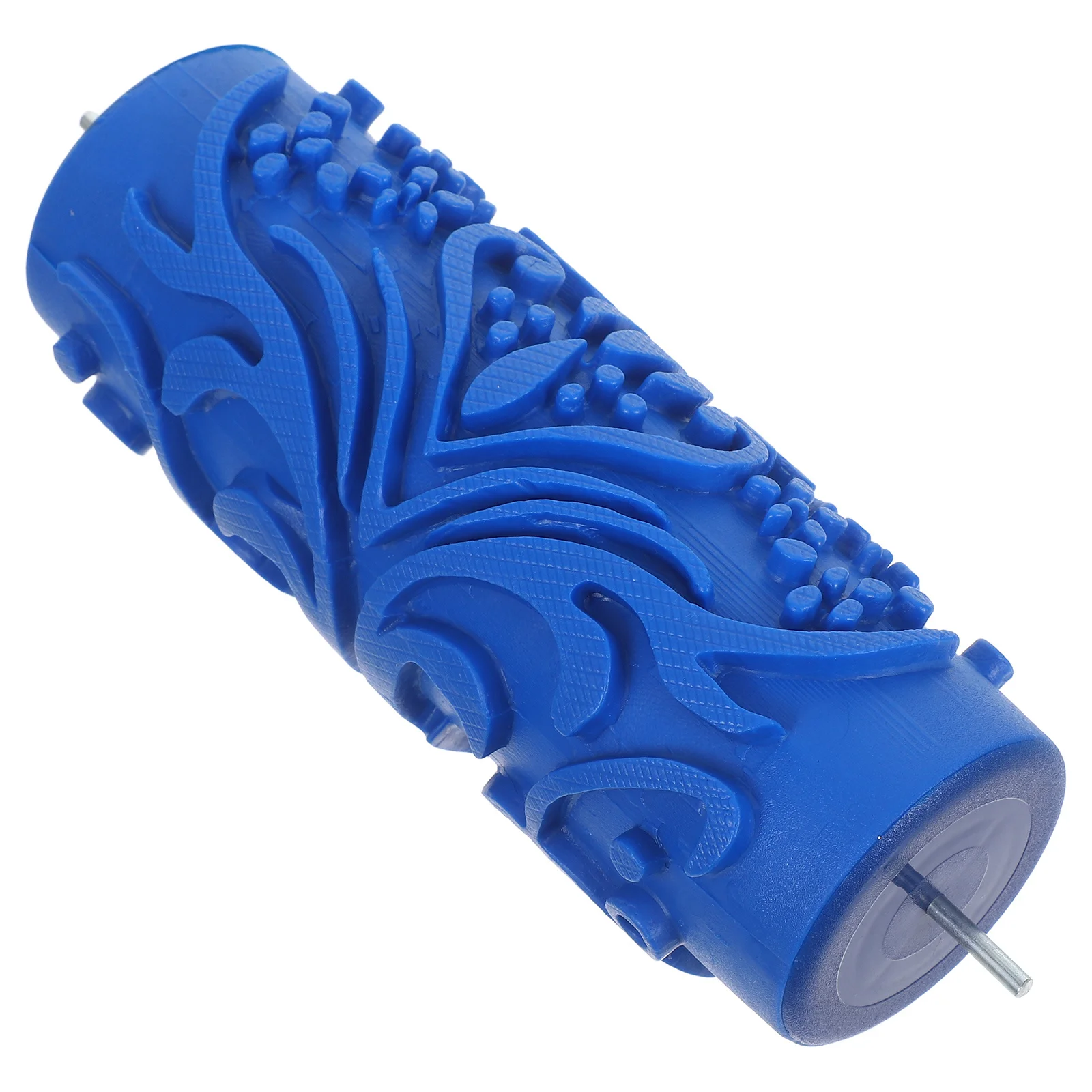 

Patterned Roller: Flower Design Texture Embossing Rubber For Diy Home Decoration, Textured Wall Paint Tool, Wallpaper Smoother,