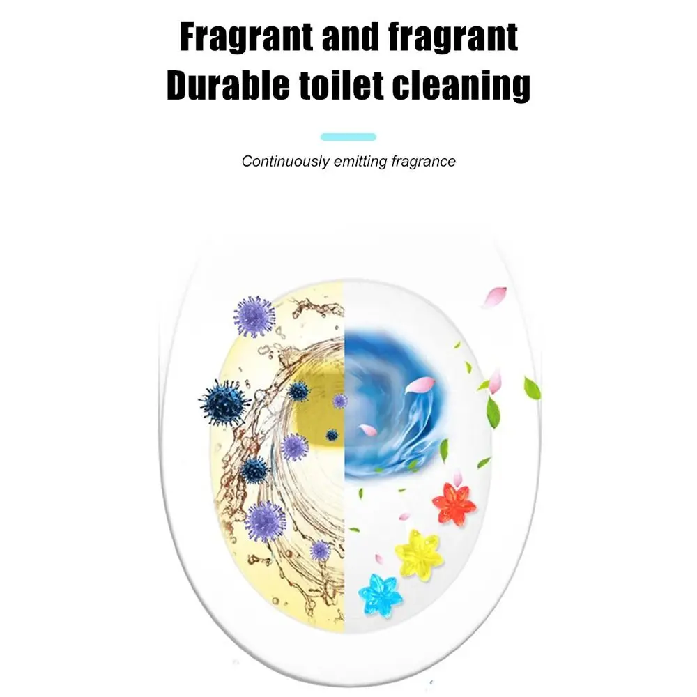 Aroma Flower Toilet Cleaner 2024 Needle Detergent Gel Home Bathroom Tools Remove Odors Air Freshener Toilet Cleaning Detergent