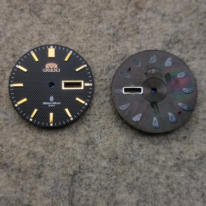 قرص ساعة 34 ملم لـ Orient 46943 46941 ملحقات تعديل ساعة الحركة أحمر أخضر أزرق
