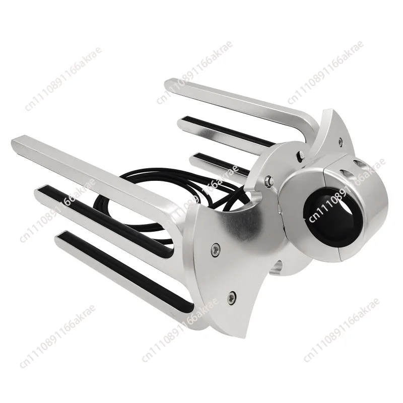 for Marine Yacht Aluminum Wakeboard Bracket 8302 Three-tooth Surfboard Bracket, Fixed Rack Marine Yacht Parts
